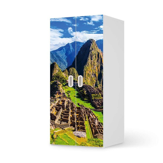 Möbelfolie IKEA Stuva / Fritids Schrank - 2 grosse Türen - Machu Picchu- Bild 1