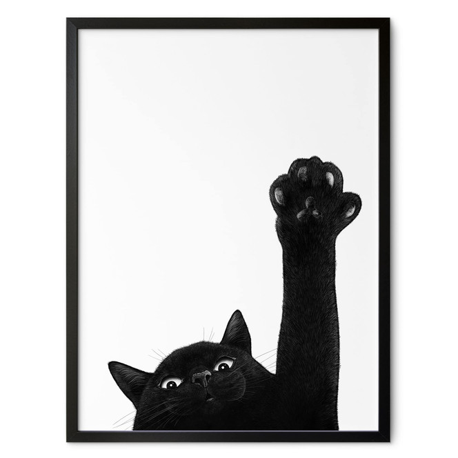 Poster Zeig mir deine Pfote Katze - Korenkova