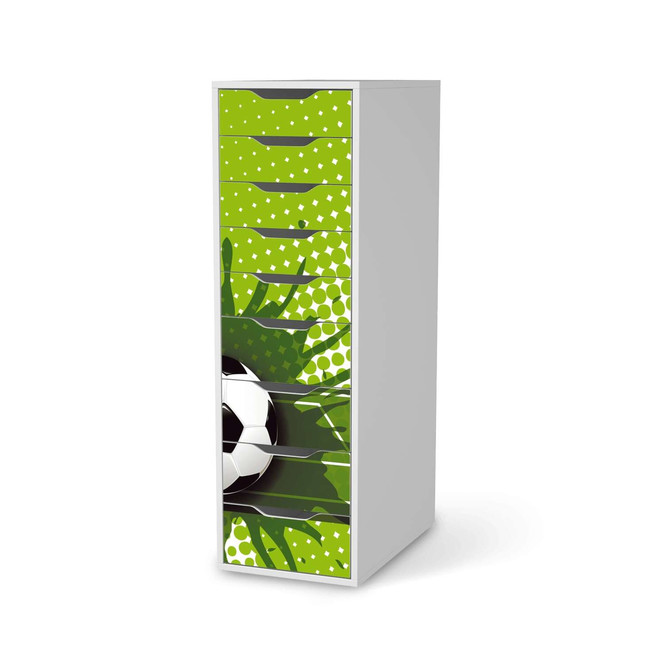 Folie IKEA Alex 9 Schubladen - Goal- Bild 1