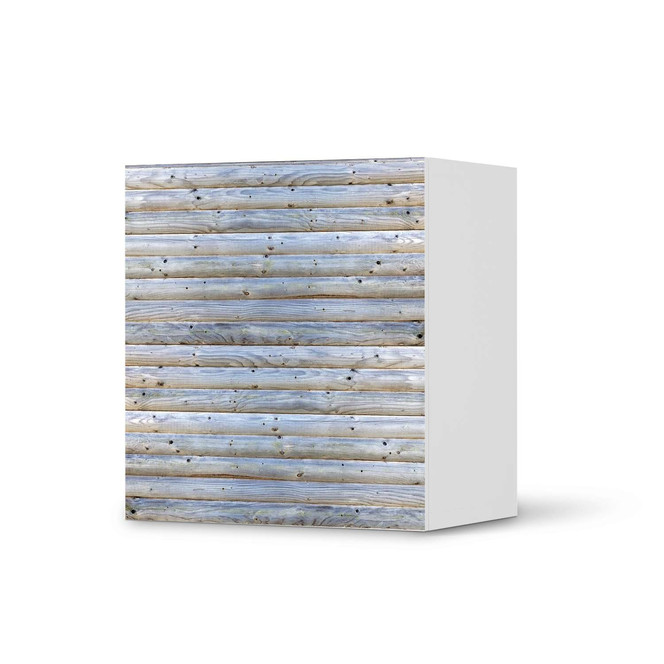 Klebefolie IKEA Besta Regal 1 Türe - Greyhound- Bild 1