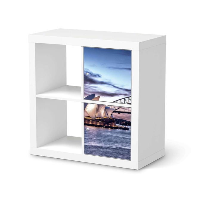 Klebefolie IKEA Expedit Regal 2 Türen (hoch) - Sydney- Bild 1