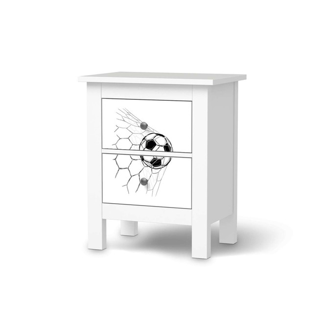 Möbelfolie IKEA Hemnes Kommode 2 Schubladen - Eingenetzt- Bild 1