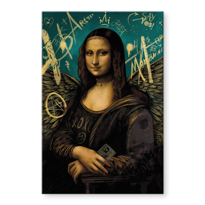 Acrylglasbild Mona Lisa - modern