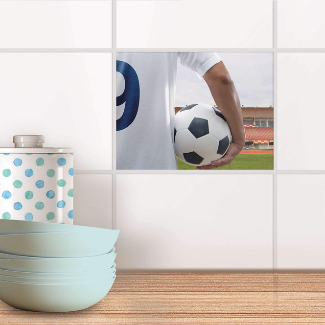 Fliesenfolie - Footballmania
