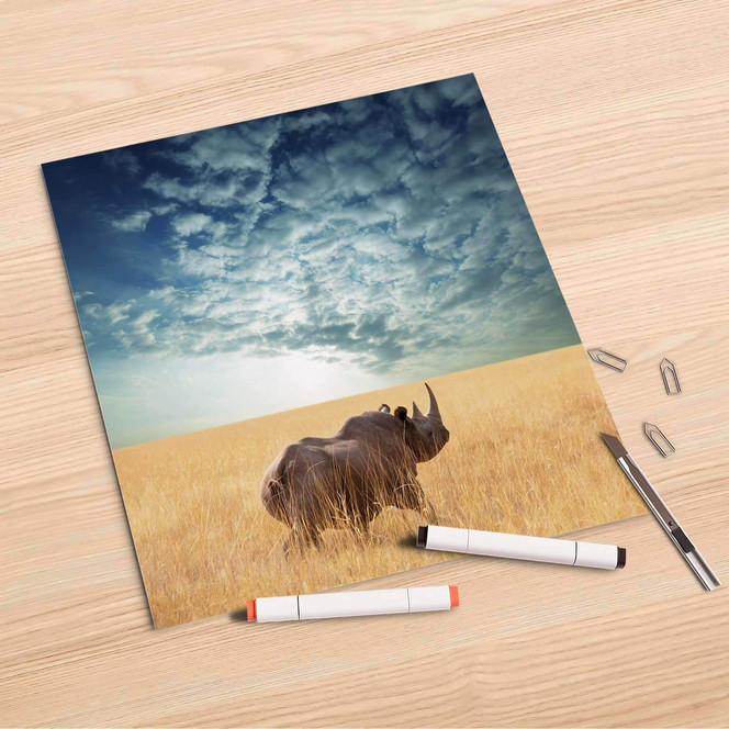 Folienbogen (30x30cm) - Rhino- Bild 1