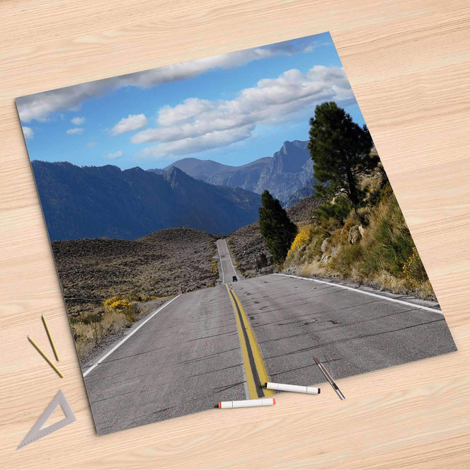 Folienbogen (90x90cm) - Endless Street- Bild 1