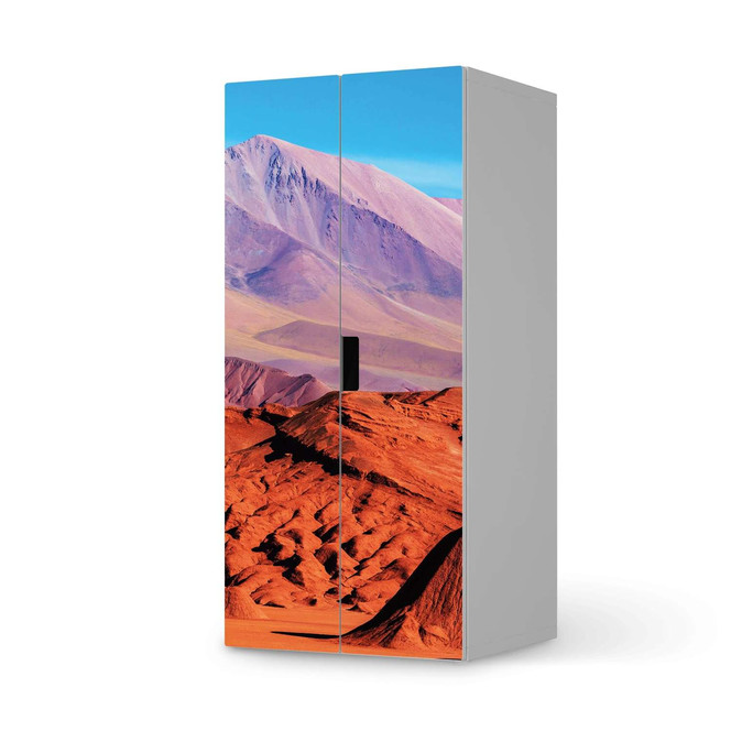 Möbelfolie IKEA Stuva / Malad Schrank - 2 grosse Türen - Arizona- Bild 1