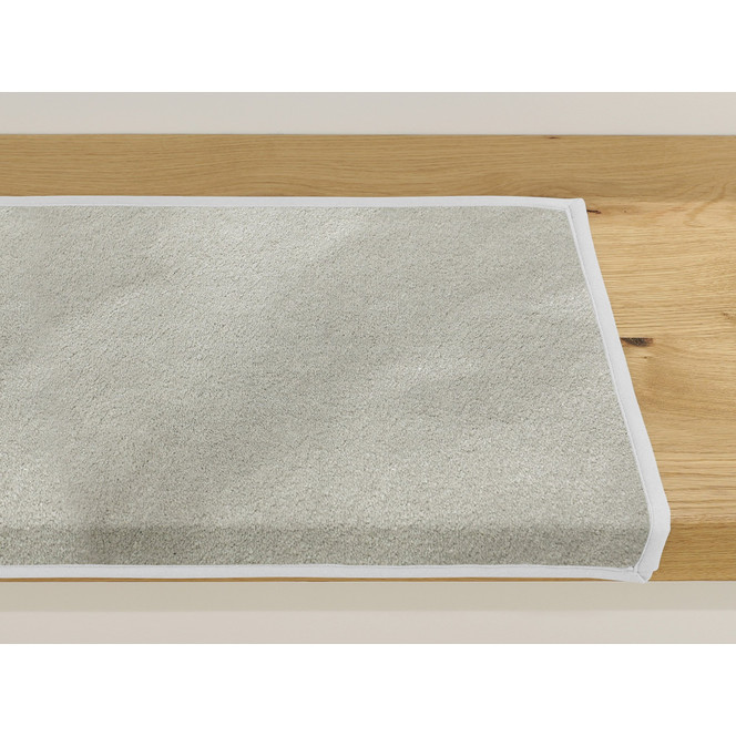 Emily Velours Stufenmatte Rechteckig Wunschmass in Rhino