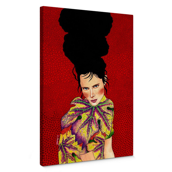 Leinwandbild Hülya - Roter Wein