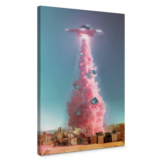 Leinwandbild Loose - Ausserirdische Spionage