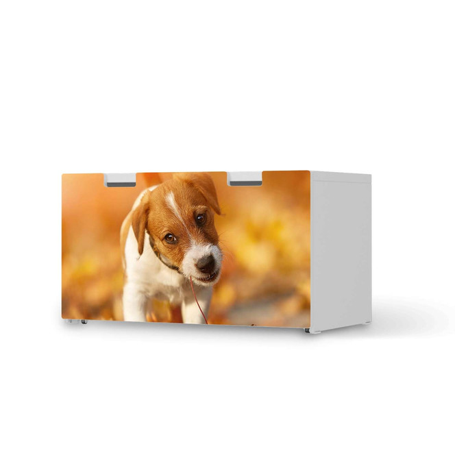 Möbelfolie IKEA Stuva / Malad Banktruhe - Jack the Puppy- Bild 1