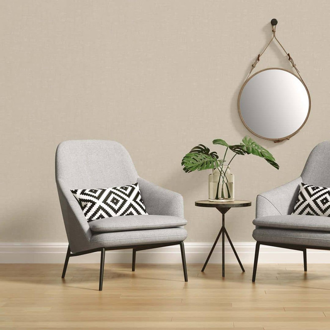 Vliestapete Grau Beige Modern - strapazierfähige Küchen Tapete