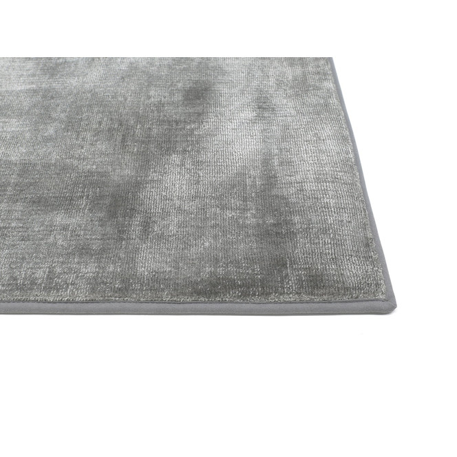 Essence Paspelteppich Rechteck Wunschmass in Metal Grey