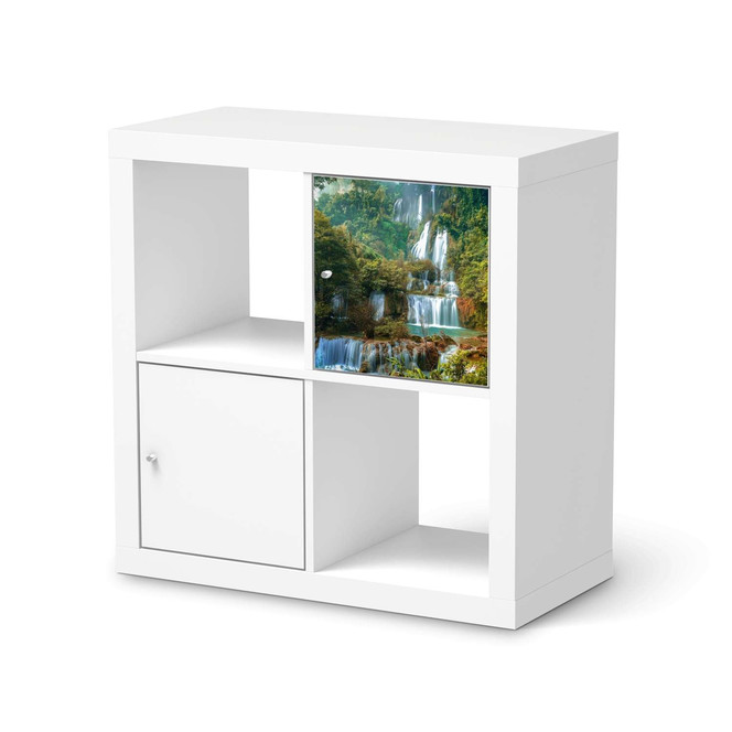 Möbelfolie IKEA Kallax Regal 1 Türe - Rainforest- Bild 1