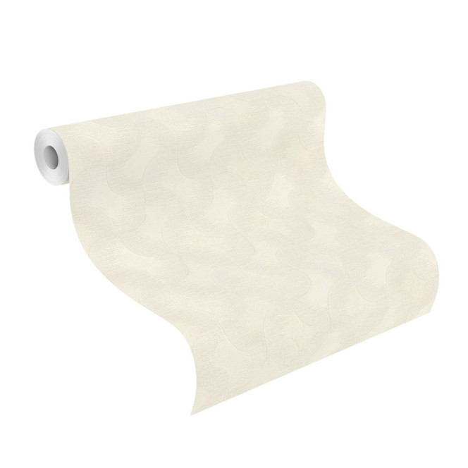 Mustertapete, Vliestapete Sky Lounge weiss 10.00 x 1.06 m