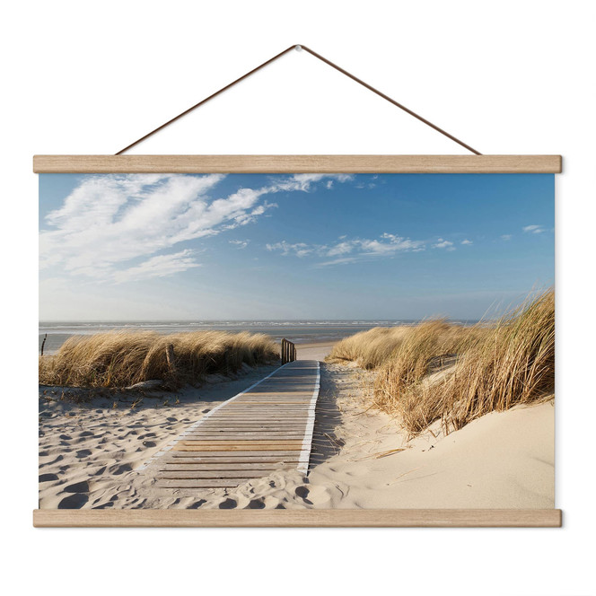 Stoffbild An der Ostsee