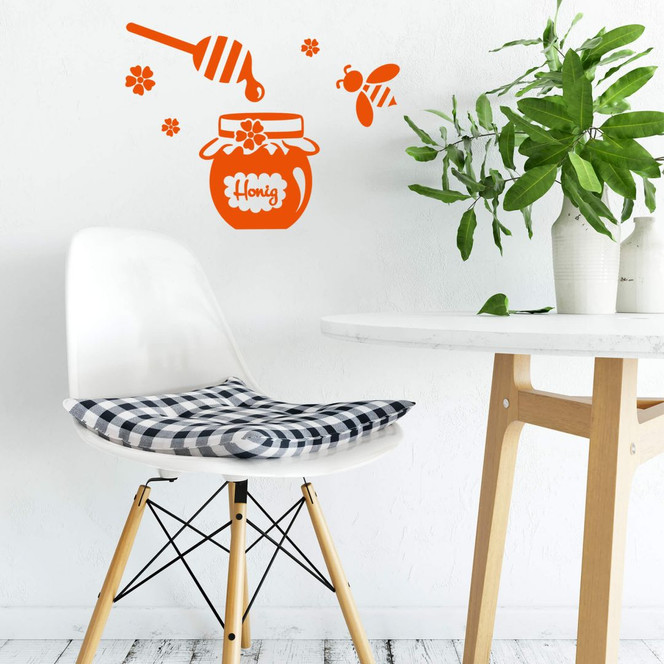 Wandtattoo Honigtopf