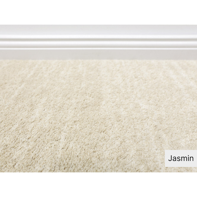 Yuna Hochflor Teppichboden Meterware in Jasmin