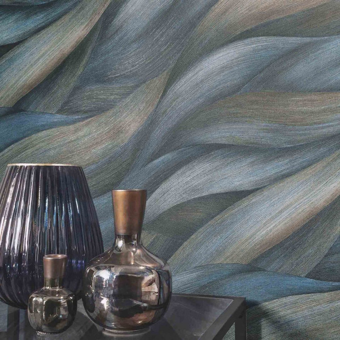 Erismann Vliestapete Casual Chic blau