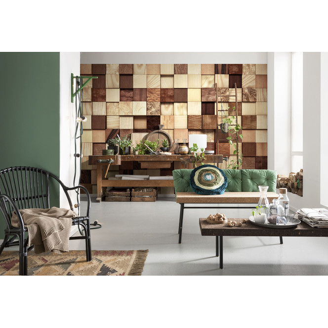 Fototapete Lumbercheck