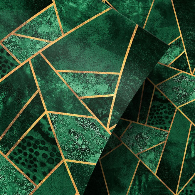 Möbelfolie Fredriksson - Dunkelgrüner Smaragd