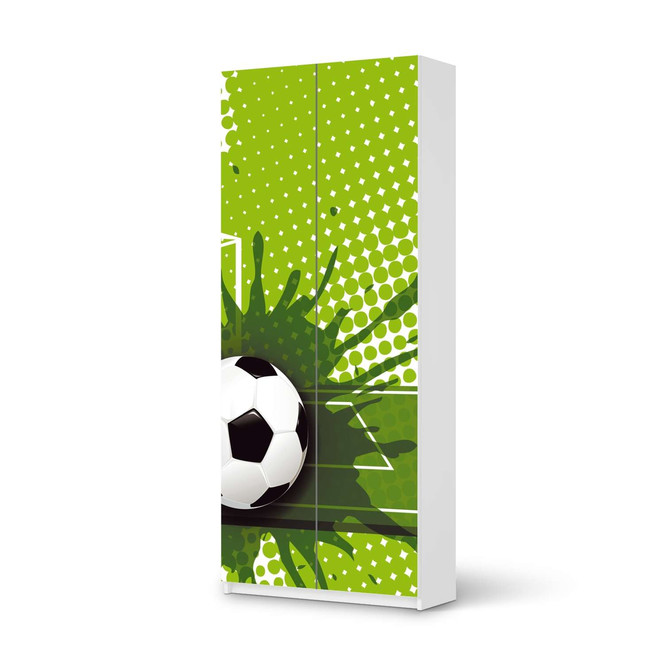 Möbelfolie IKEA Pax Schrank 236cm Höhe - 2 Türen - Goal- Bild 1