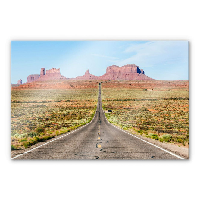 Acrylglasbild Colombo - Monument Valley in Arizona