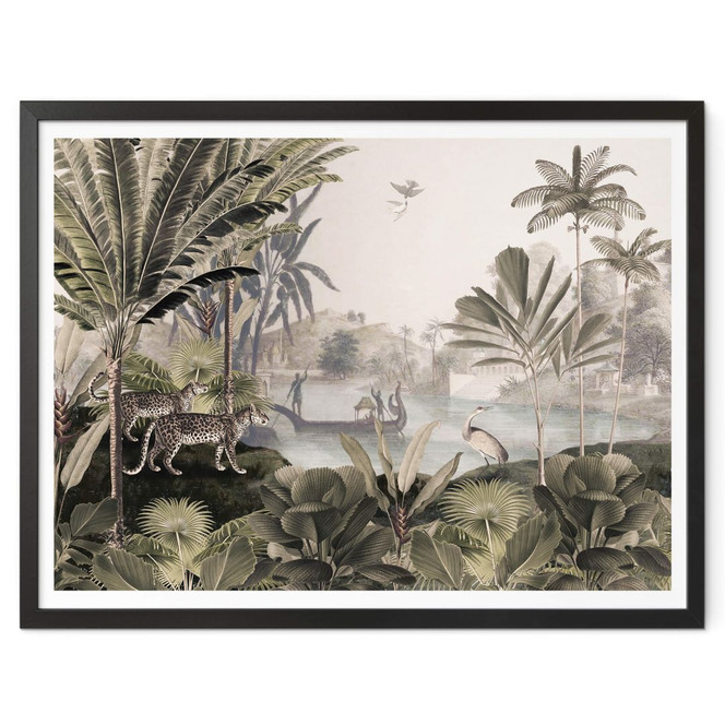 Poster Sir Edward - Landschaft mit Leoparden