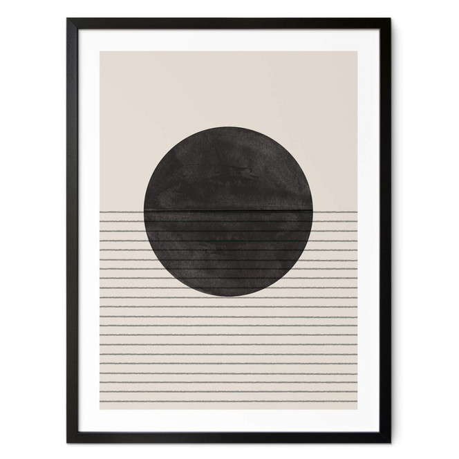 Poster The Miuus Studio - Kreis und Linien