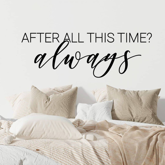 Wandtattoo After all this time