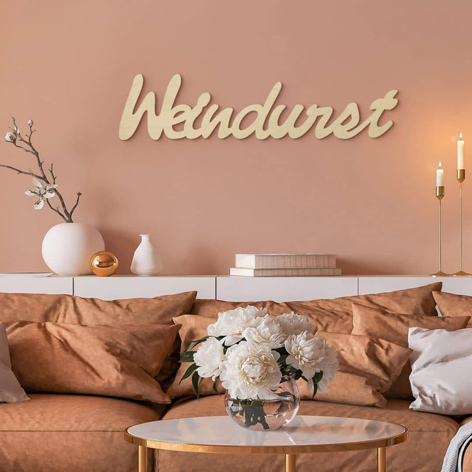 Holzdeko Pappel - Weindurst