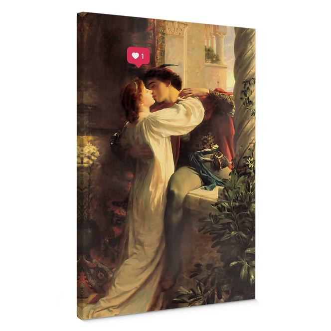 Leinwandbild Like für die Liebe - The Art Concept