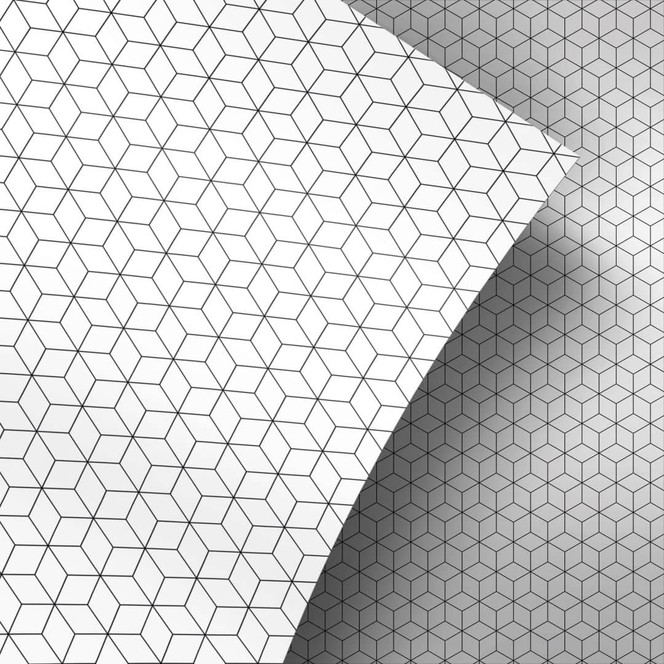 Möbelfolie, Dekofolie - abwischbar - Würfel Gebilde