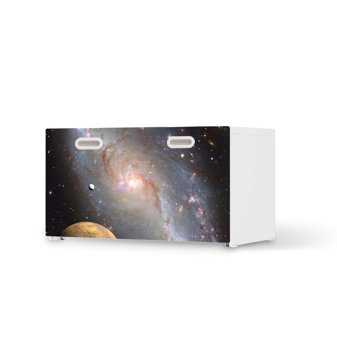 Möbelfolie IKEA Stuva / Fritids Bank mit Kasten - Milky Way- Bild 1