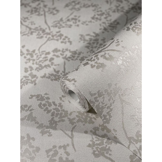 Tapete SCHÖNER-WOHNEN Vliestapete, Strukturtapete weiss, perlmut