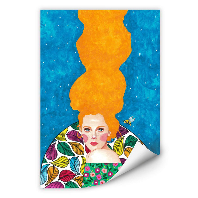 Wallprint Hülya - Schöne Fremde