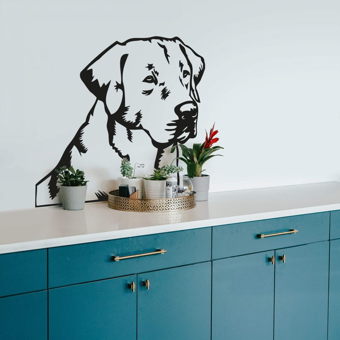 Wandtattoo Golden Retriever