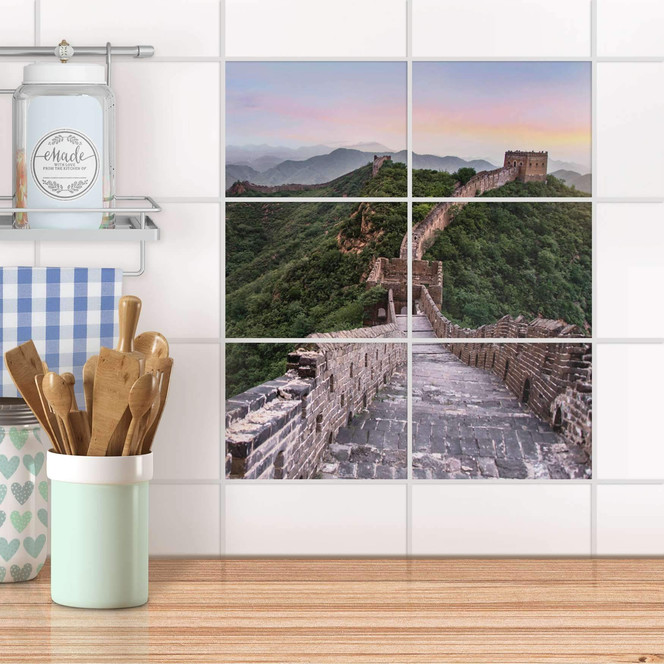 Fliesenfolie quer - The Great Wall