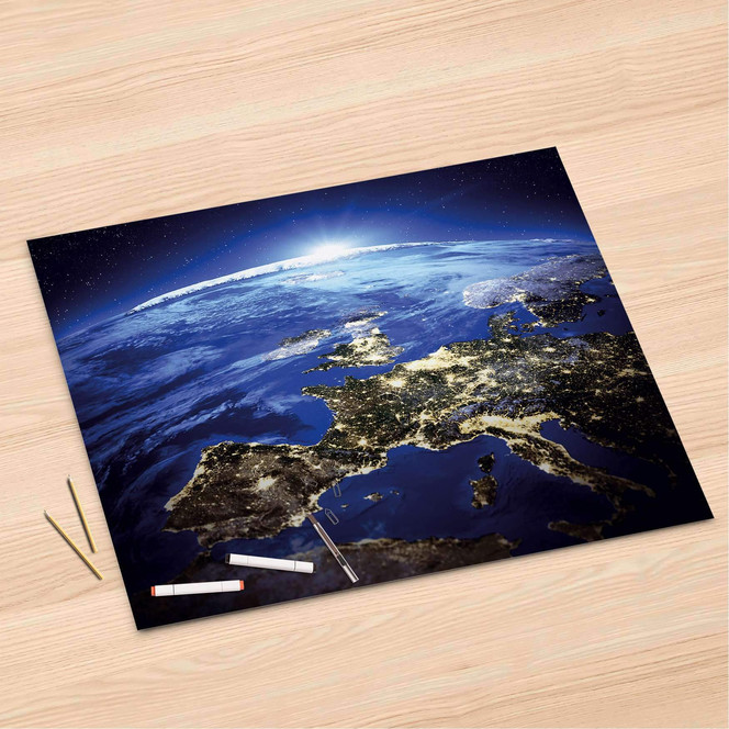Folienbogen (120x80cm) - Earth View- Bild 1