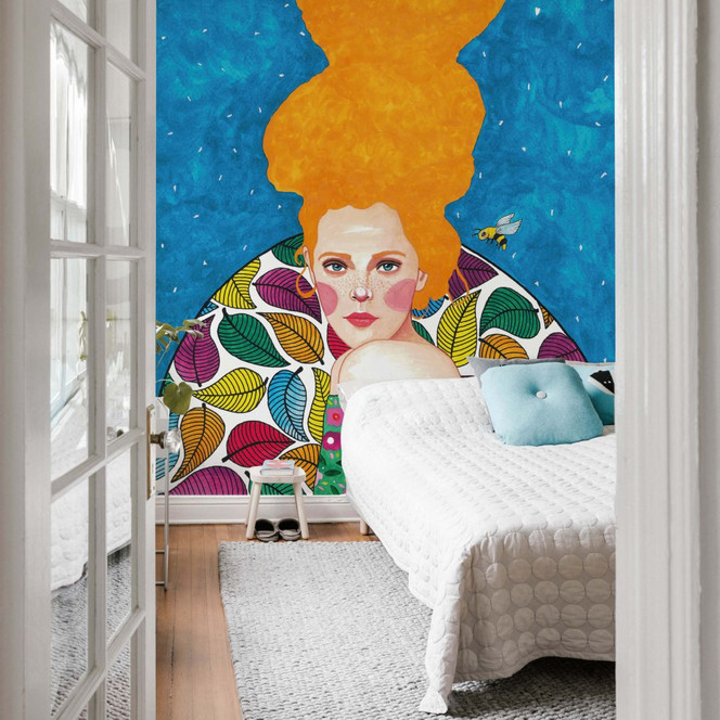 Fotoapete Hülya - Schöne Fremde - 192x260cm - Bild 1