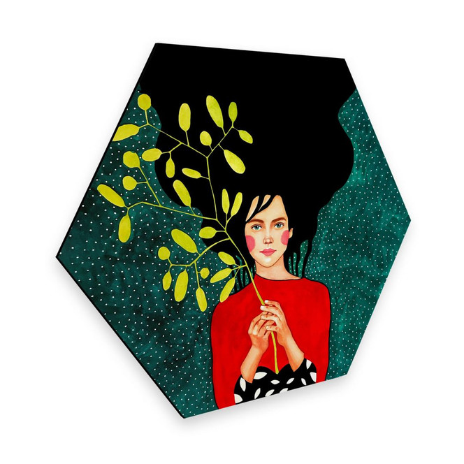 Hexagon - Alu-Dibond Hülya - Existenz