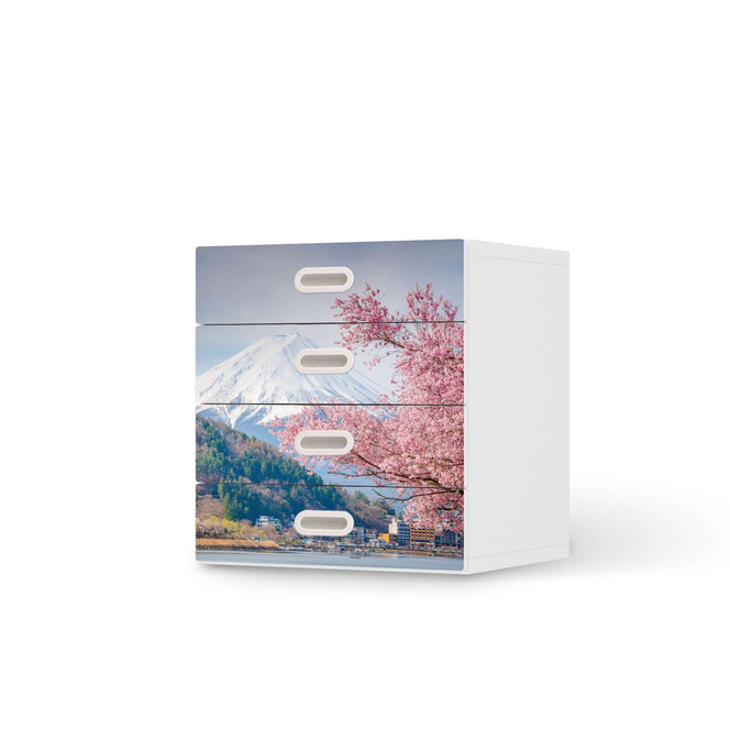 Klebefolie IKEA Stuva / Fritids Kommode - 4 Schubladen - Mount Fuji- Bild 1