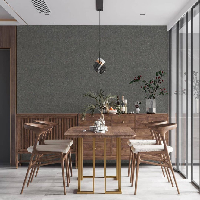 Livingwalls Mustertapete My Home My Spa Vliestapete Natural Cosy Home dunkelgrau, gold