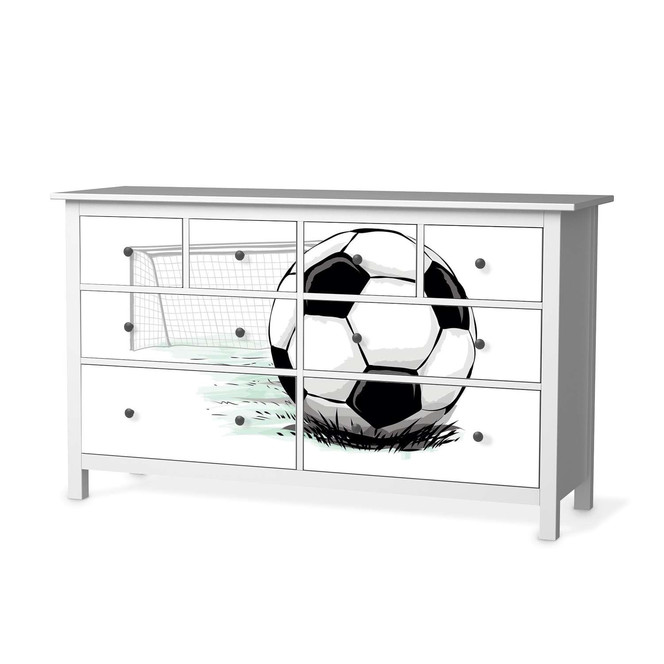 Möbelfolie IKEA Hemnes Kommode 8 Schubladen - Freistoss- Bild 1