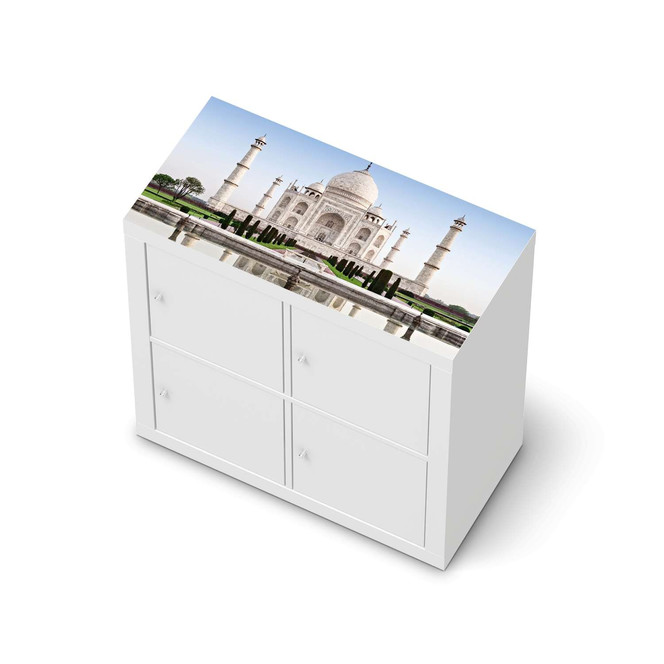 Möbelfolie IKEA Kallax Regal oben - Taj Mahal- Bild 1