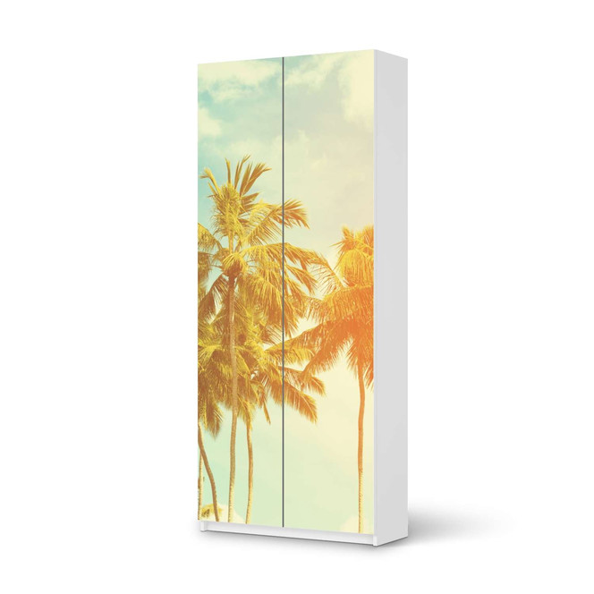 Möbelfolie IKEA Pax Schrank 236cm Höhe - 2 Türen - Sun Flair- Bild 1