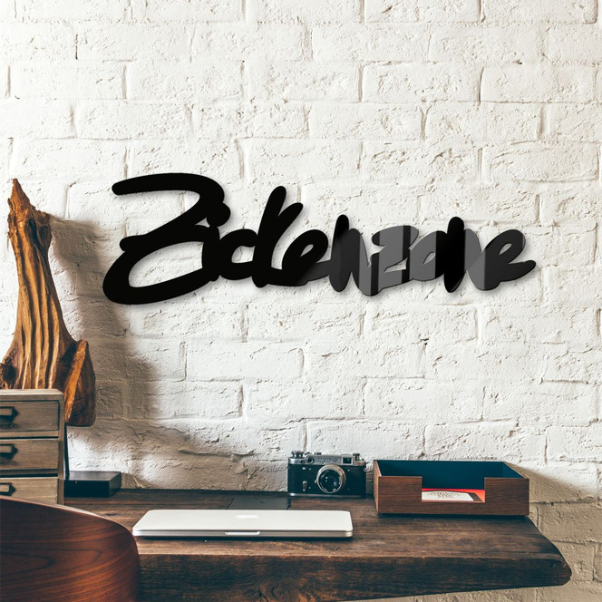 Acrylbuchstaben Zickenzone