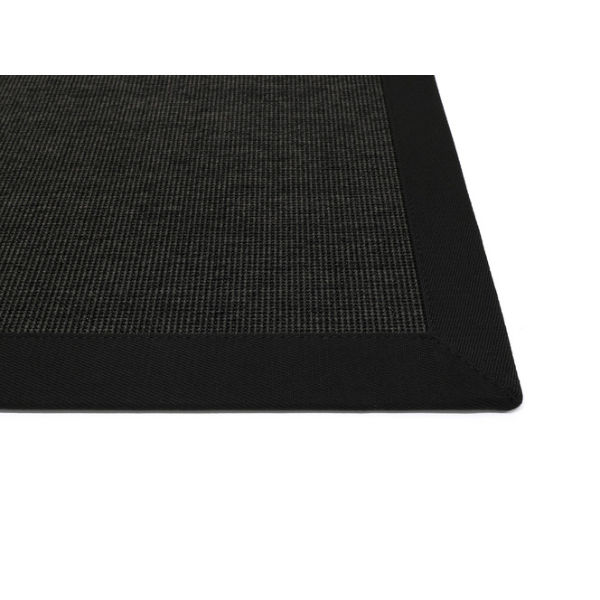 HEVO® Nele In-& Outdoorteppich Rechteck Wunschmass in Black