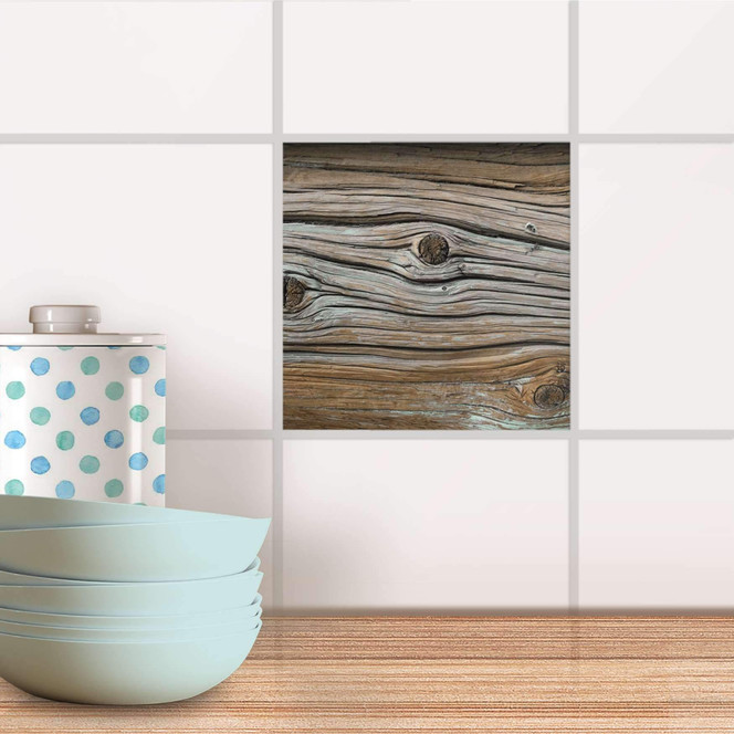 Fliesenaufkleber - Hochbejahrt