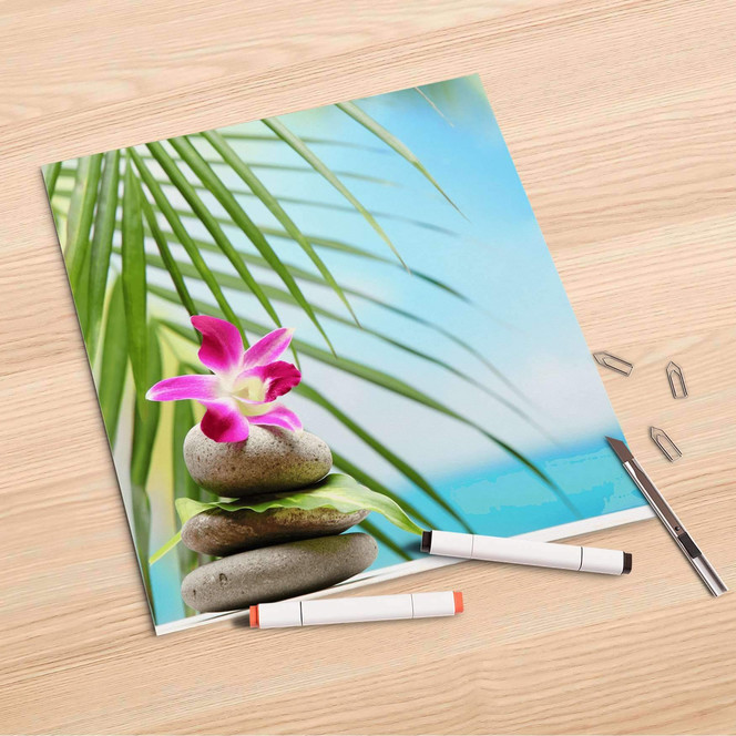 Folienbogen (30x30cm) - Lotus Flower- Bild 1